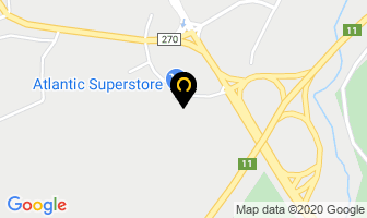 Atlantic Superstore in Atholville map