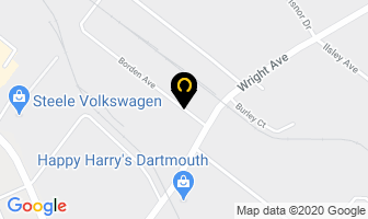 Atlantic Windshield Distributors in Dartmouth map