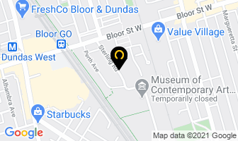 Atlantico Auto Collision in Orillia map