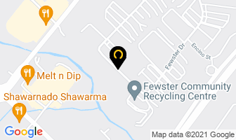 Atlas Auto Glass in Mississauga map