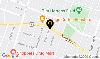 Atlas Automotive in Hamilton map