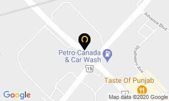 Atlas Bearings Corp in Brampton map