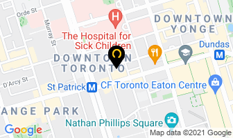 Atlas Dental in Toronto map