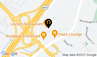 Atlas Design Toronto in Mississauga map