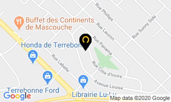 Atlas Excavation Inc in Mascouche map