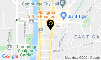 Atlas Yoga Studio in Cambridge map