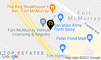 Atmosfere Restaurant in Fort McMurray map