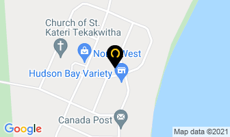Atmospheric Environment Service in Kenora, Unorganized map