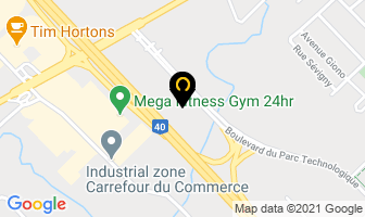 Atrium Innovations Inc in Ville de Québec map