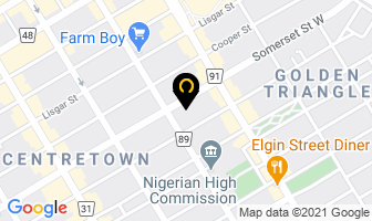 Atrium Space Insurance Consortium in Guelph map