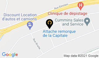 Attache Remorque De La Capitale in Ville de Québec map