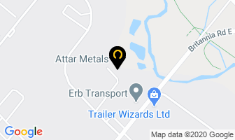 Attar Metals Inc in Mississauga map
