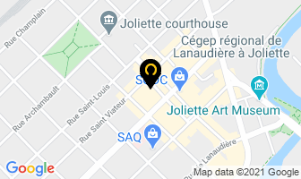 Au Baroque in Joliette map