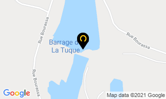 Au Bord Du St-Maurice in La Tuque map