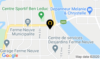 Au Diable Vert Restaurant in Ferme-neuve map