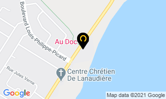 Au Doc Motel in L'Assomption map