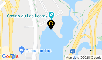 Au Feel De L'eau in Gatineau map