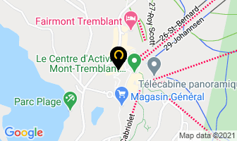 Au Grain De Cafe in Mont-Tremblant map