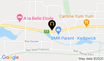 Au P'tit Caf&eacute; in Kedgwick map
