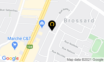Au P'tit Lutin in Brossard map