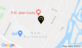 Aubainerie in New Richmond map