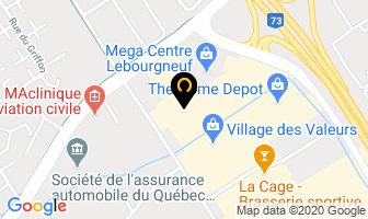 Aubainerie in Ville de Québec map