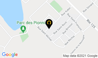 Auberge Archambault in Saint-Donat map
