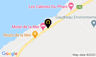 Auberge La Mar&eacute;e Douce in Rimouski map