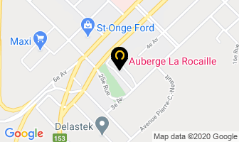 Auberge La Rocaille in Pembroke map