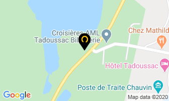 Auberge Maison Gauthier in Tadoussac map