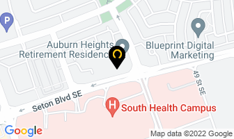 Auburn Heights Retirement Residence in Calgary map