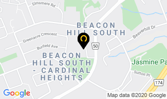 Aucoin's Insulation in Ottawa map