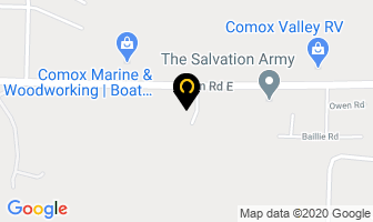 Auction House Vancouver Island in Comox map