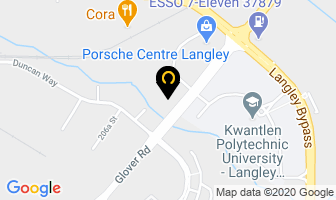 Audi Langley in Langley map