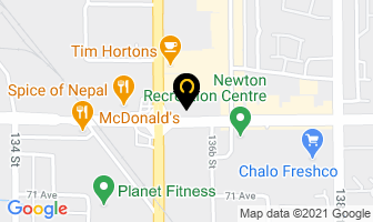 Audio Video Unlimited in Surrey map
