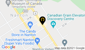 Auditorium Liquor Outlet in Nanton map