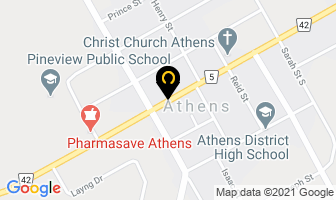 Audrey's Hair Design in Athens map