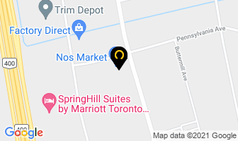August Contracting Ltd in Vaughan map