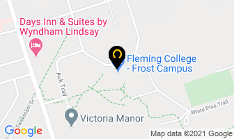 Auk's Lodge - Fleming College in Aldouane map