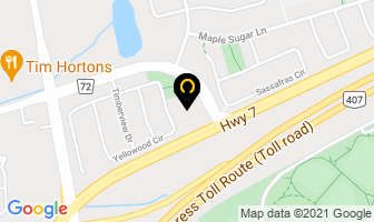 Aura Beauty Spa in Vaughan map