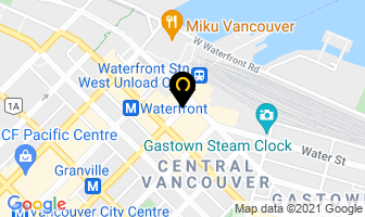 Auray Capital International Inc in Vancouver map