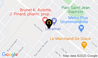 Aurelien Ramsay in Drummondville map