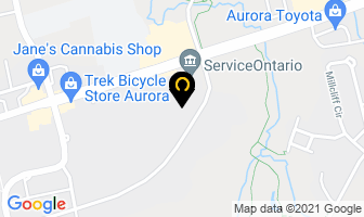 Aurora Car Wash in Joliette map