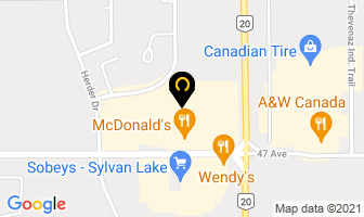 Aurora Dental Group in Sylvan Lake map