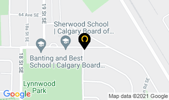 Aurora Midwifery in Calgary map