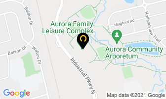 Aurora Skating Club in Joliette map