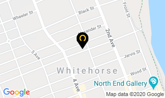 Aurore Boreale in Whitehorse map