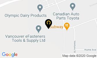 Austin & Denholm Industrial Sales in Delta map