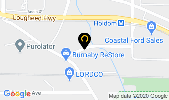 Austin Metal Fabricators Ltd in Burnaby map