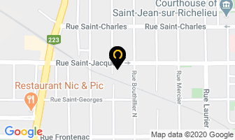 Auto Action in Saint-Jean-sur-Richelieu map